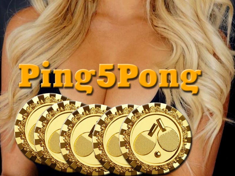 Penta-Pong adult sports game