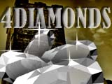 4 Diamonds strip game